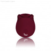 Classic Rose - Ruby - Handheld Rose Clitoral and Nipple Stimulator-French Quarter Lingerie